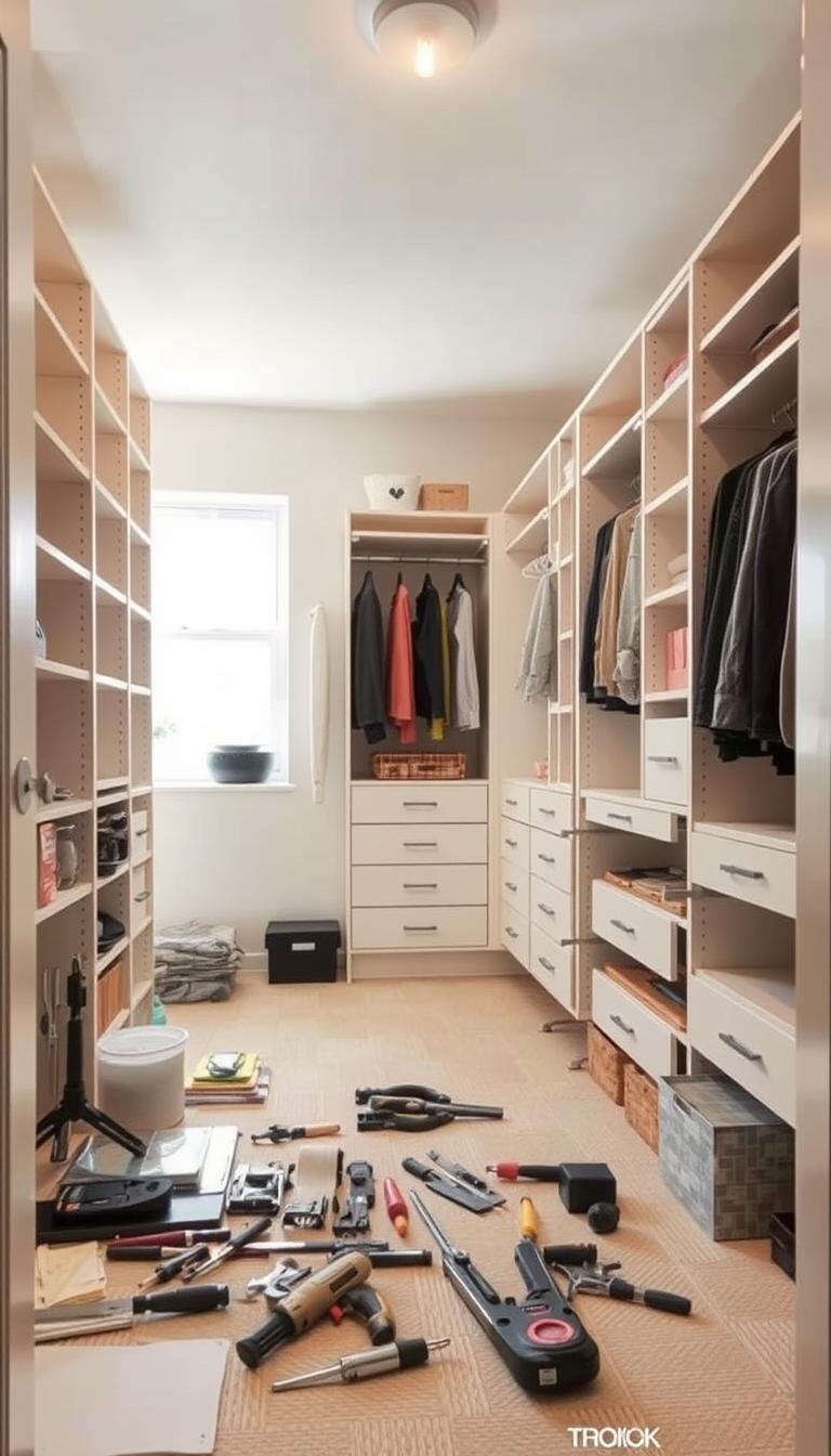 How Can I Install Custom Closet Systems on a DIY Budget?