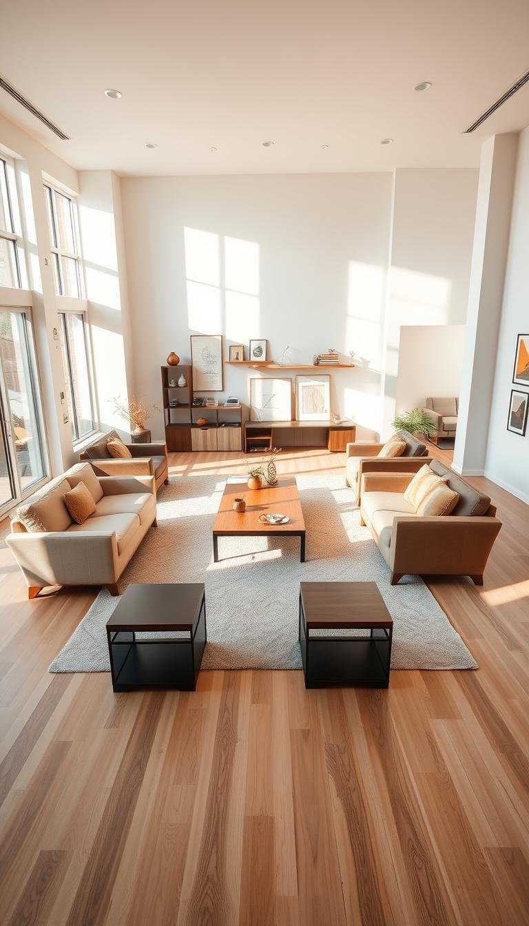 How Can I Use Symmetry and Asymmetry in Room Layouts?