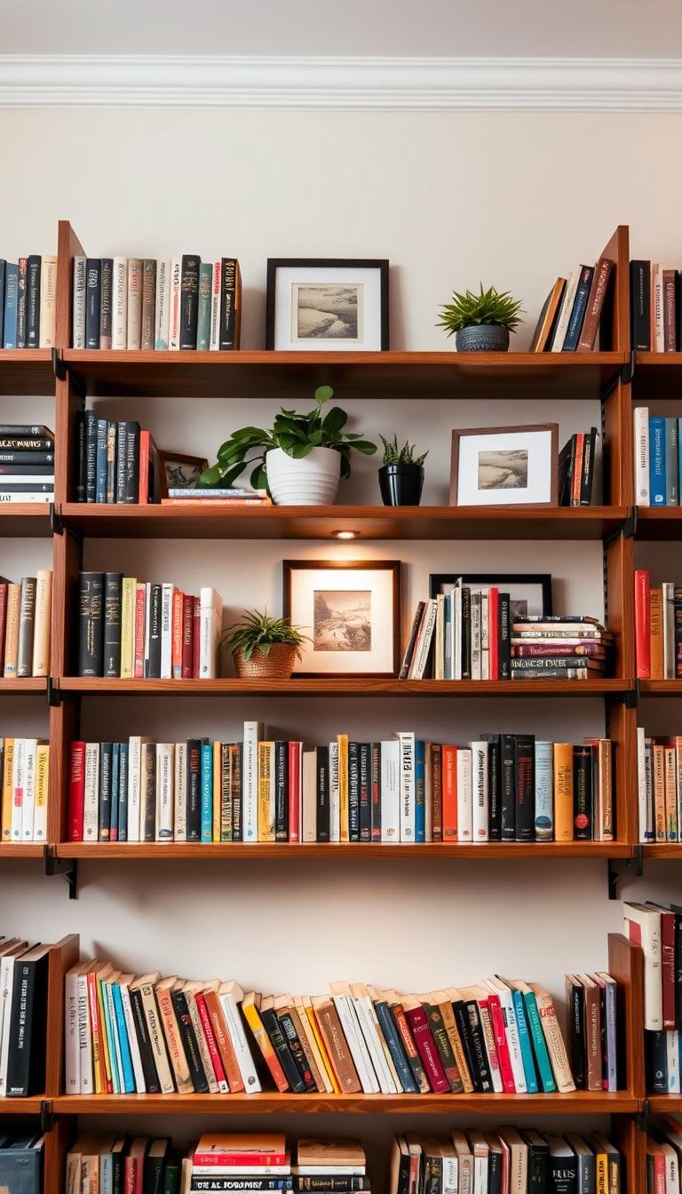How Do I Build a Home Library Wall That Doubles as Storage?