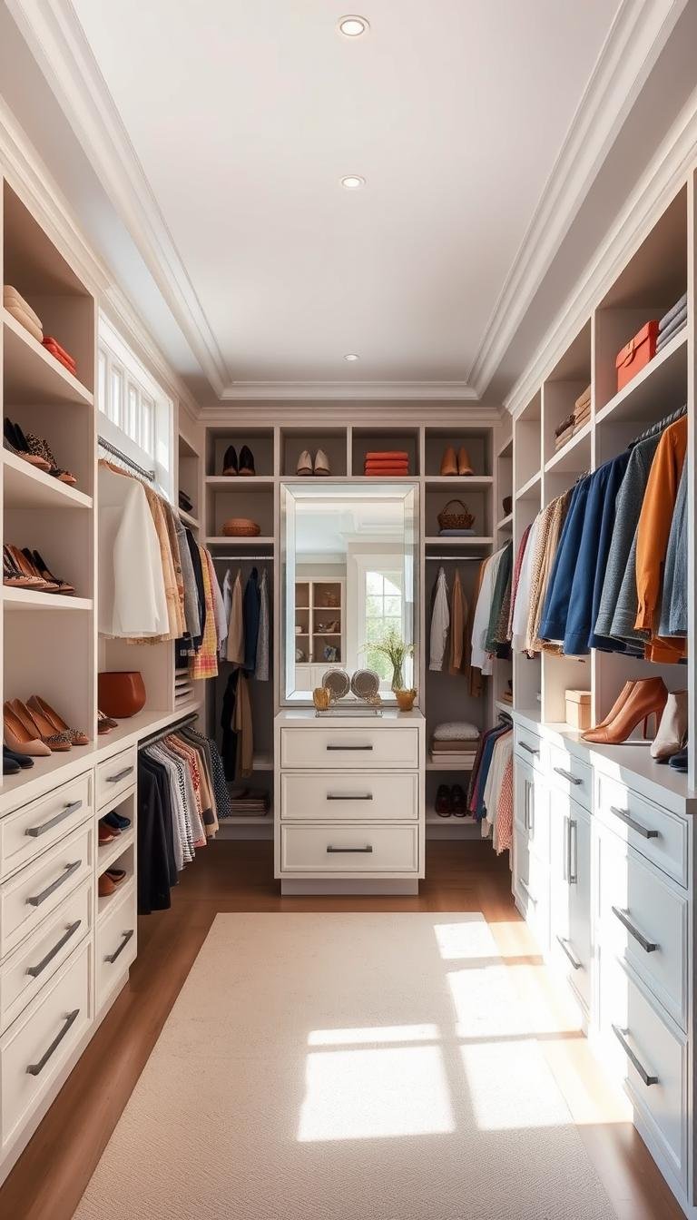 How Do I Organize a Walk-In Closet for Maximum Efficiency and Style?