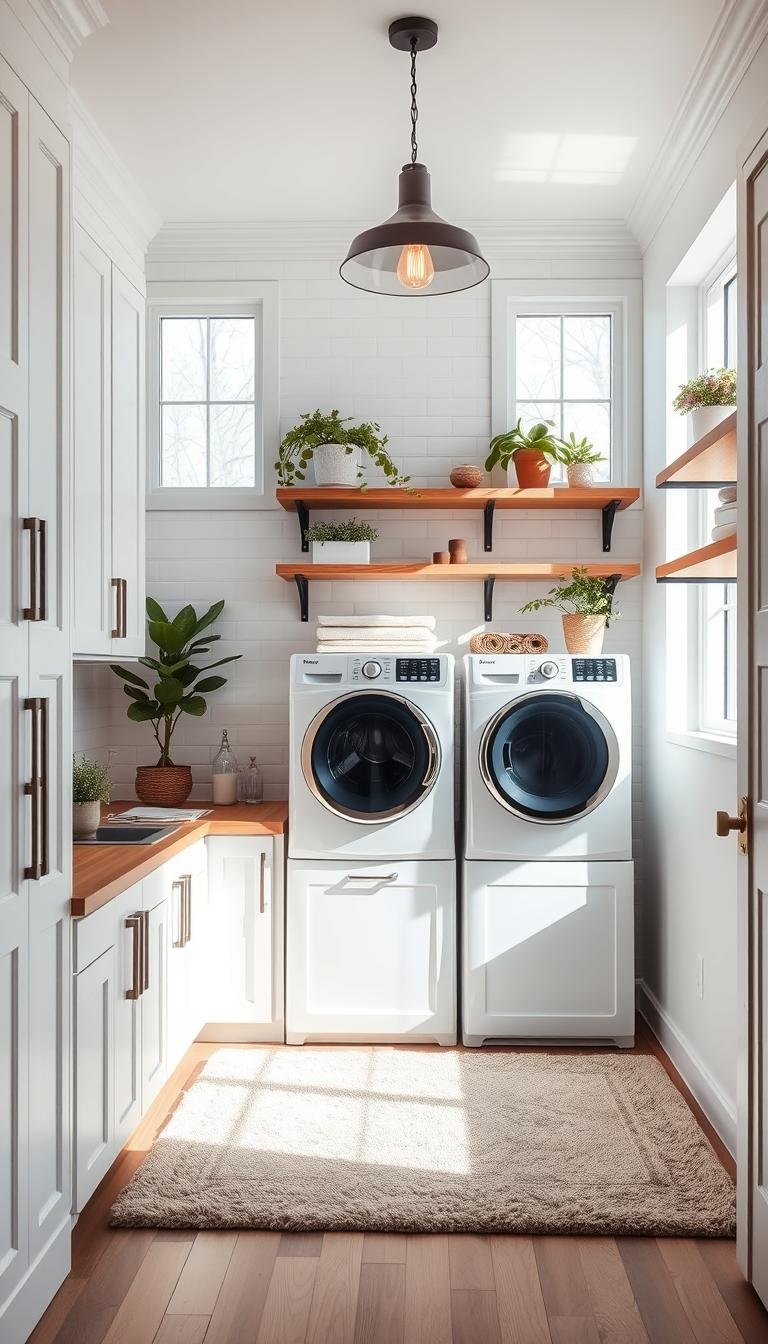 How Do I Upgrade a Laundry Room to Feel More Inviting?