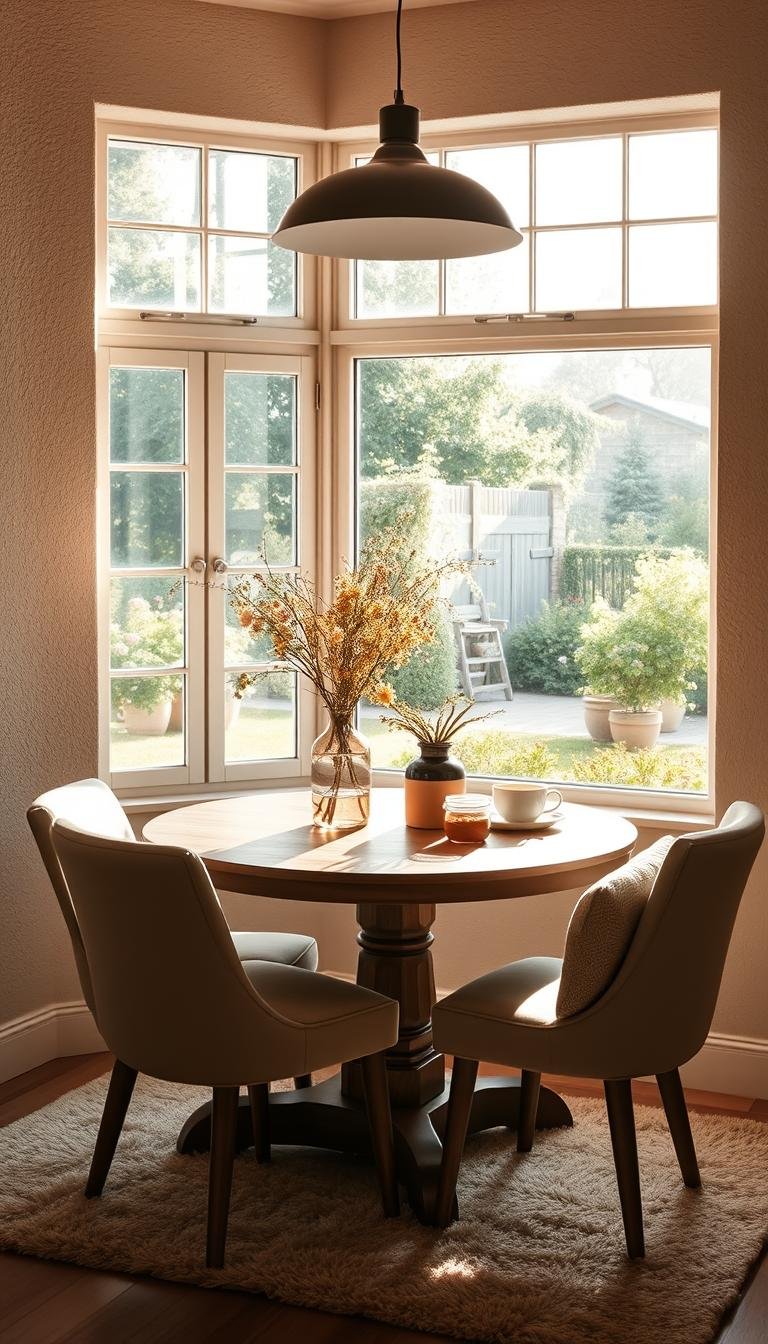 What Are the Cozy Breakfast Nook Setups for Morning Routines?