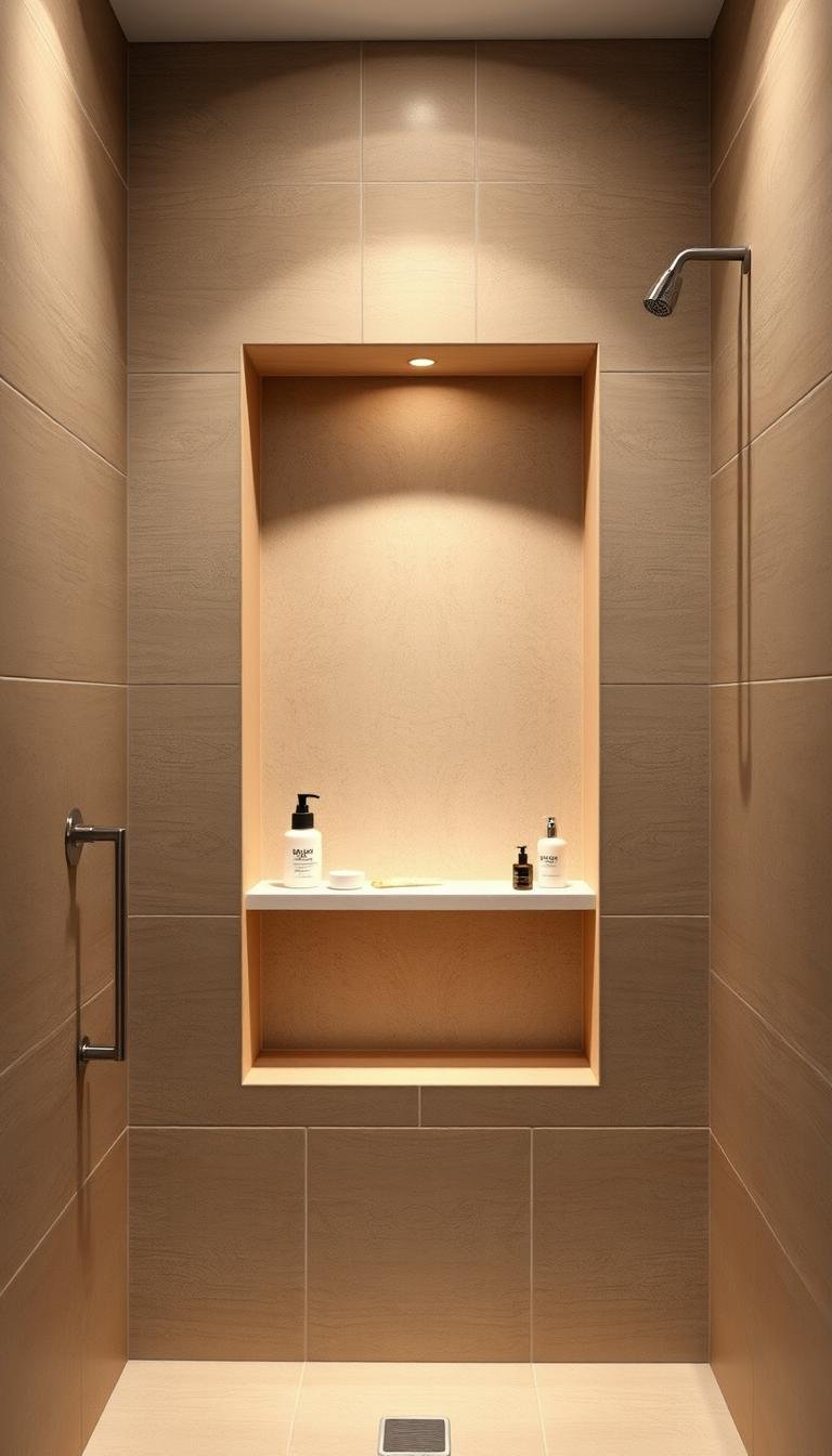 What Are the Innovative Shower Niche Ideas for Storage?