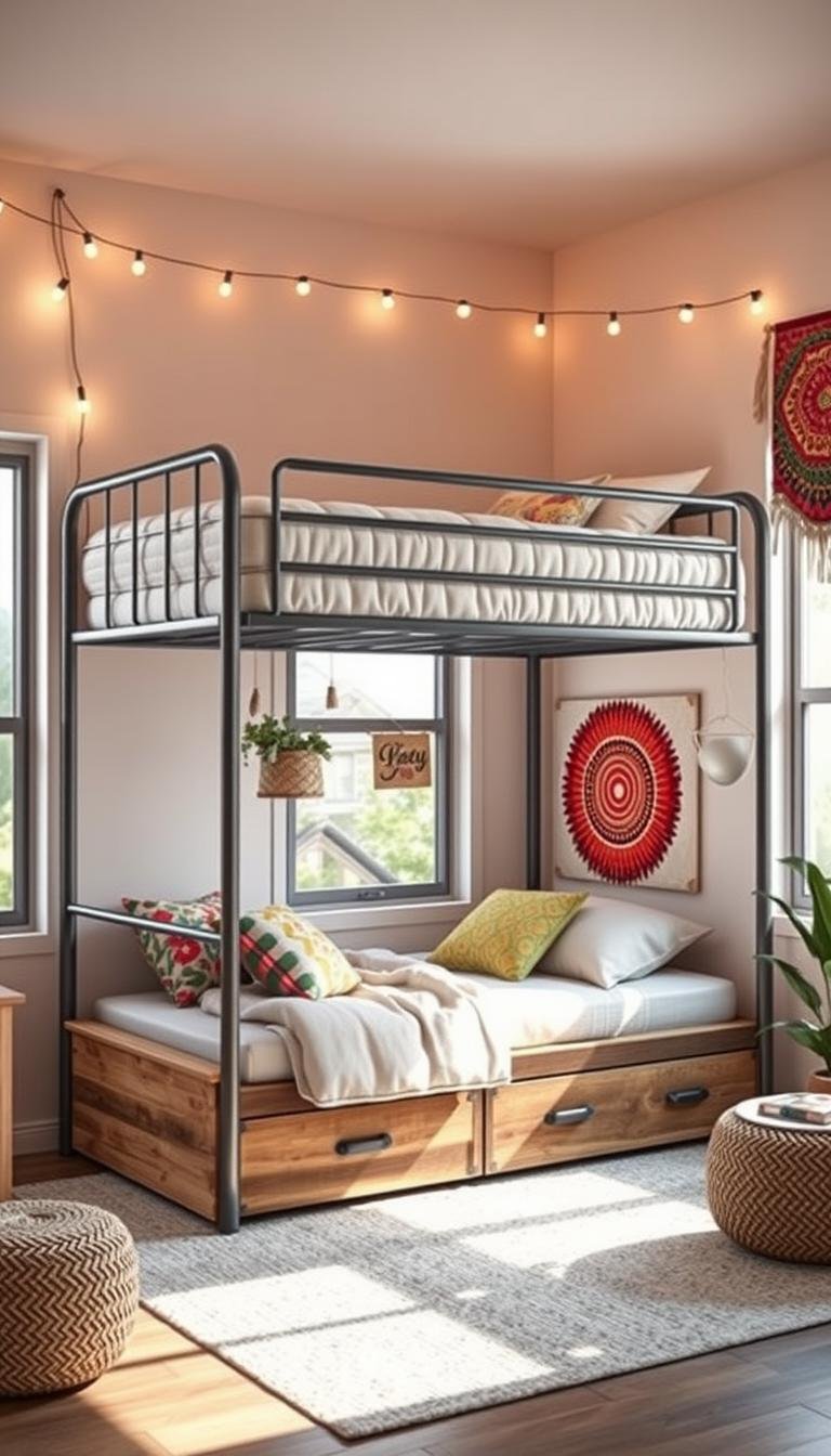 What are the cutest bunk-bed ideas for teens who hate bunk beds?