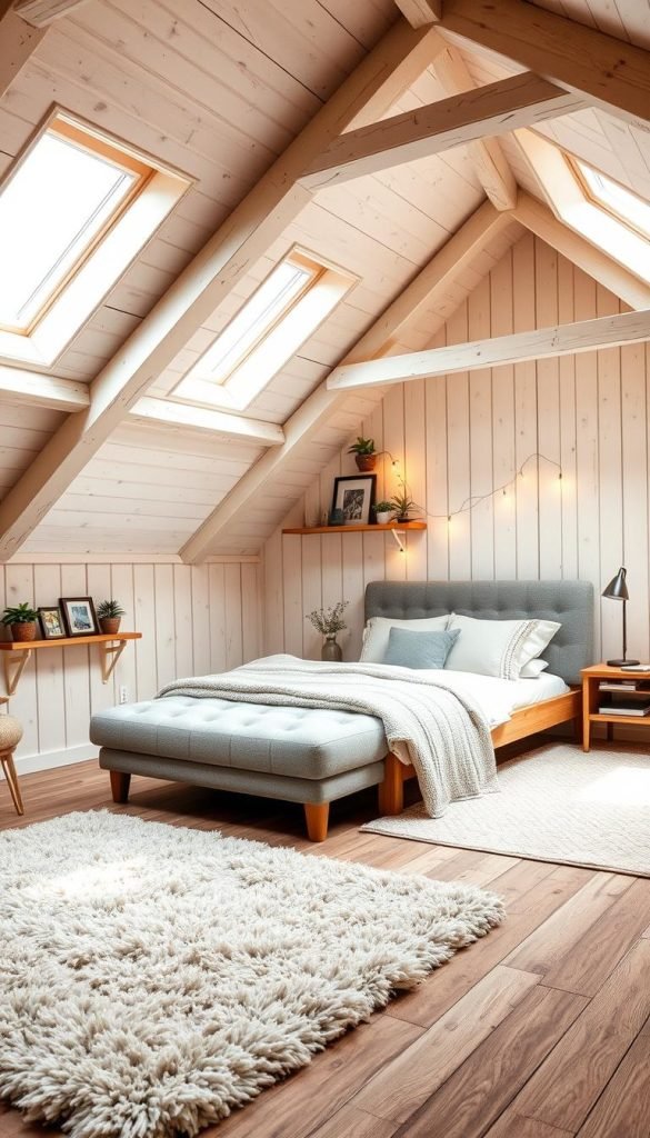 attic bedroom design