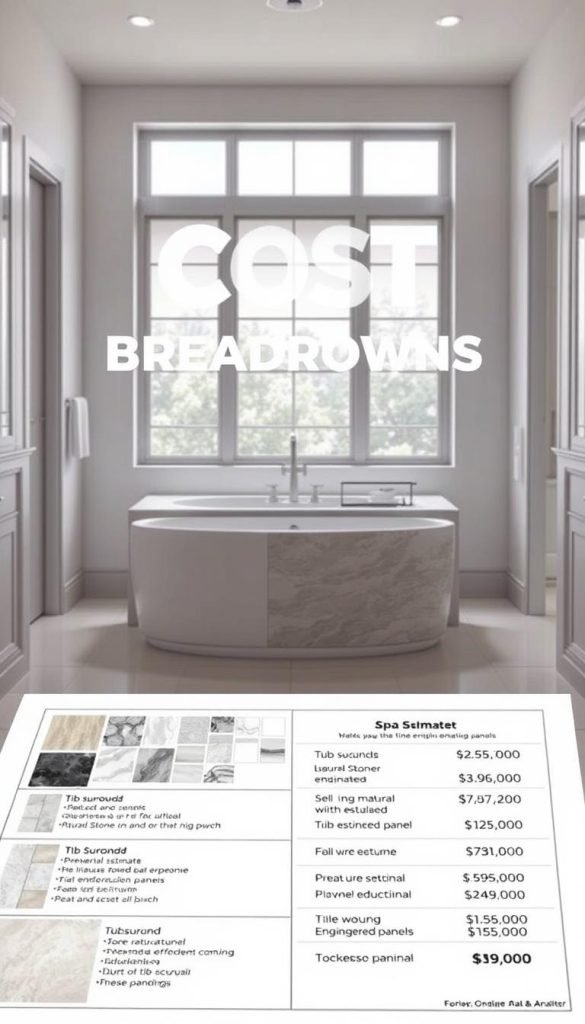 bathroom installation costs