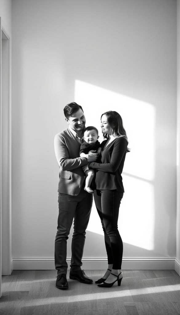 black white family photo black white family photo