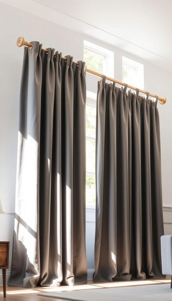 blackout curtains