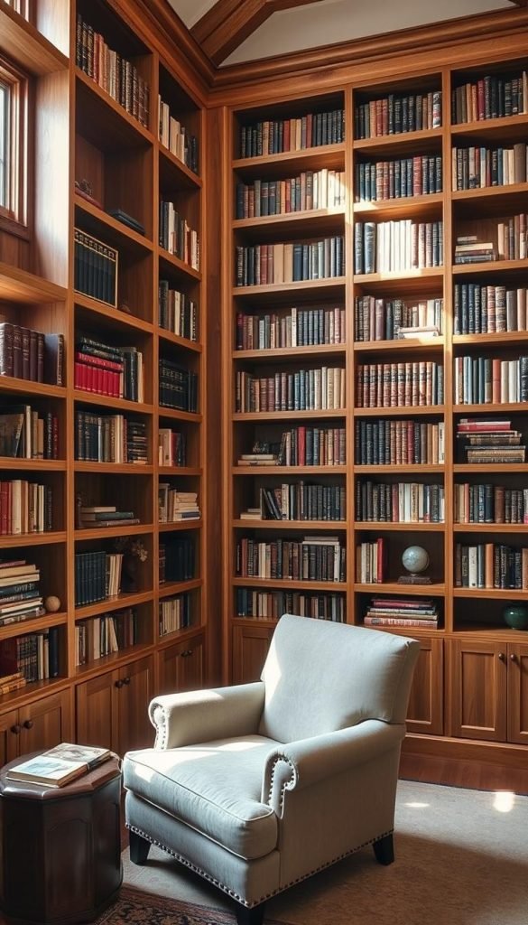 bookshelves