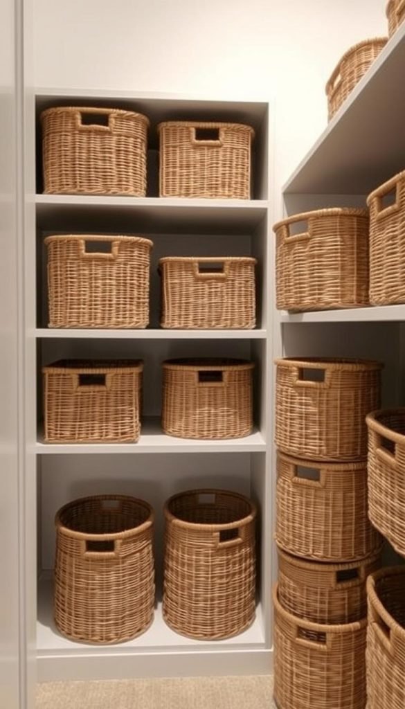 closet baskets closet baskets