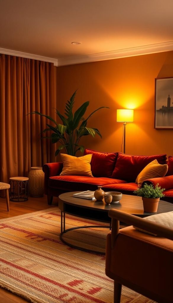 color psychology living room