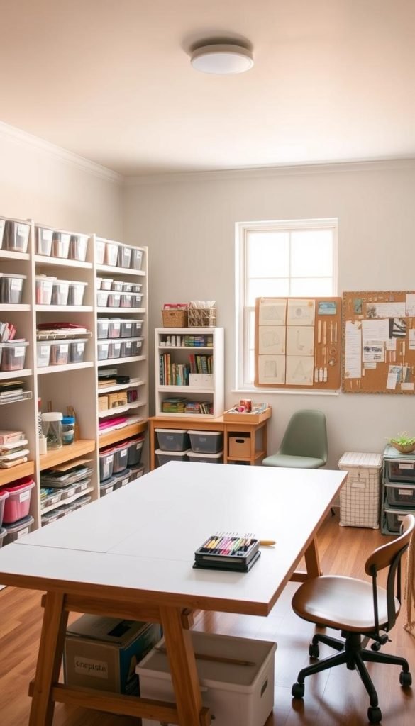 craft room planning
