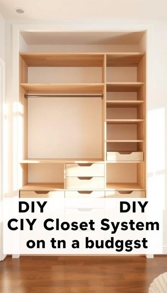 diy closet system
