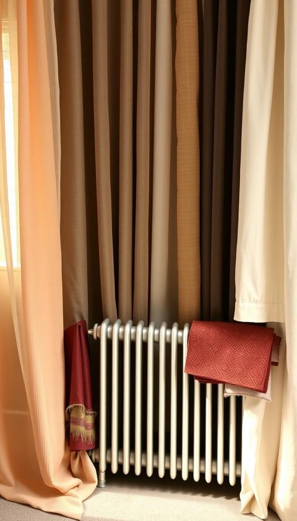 fabric choices near radiator