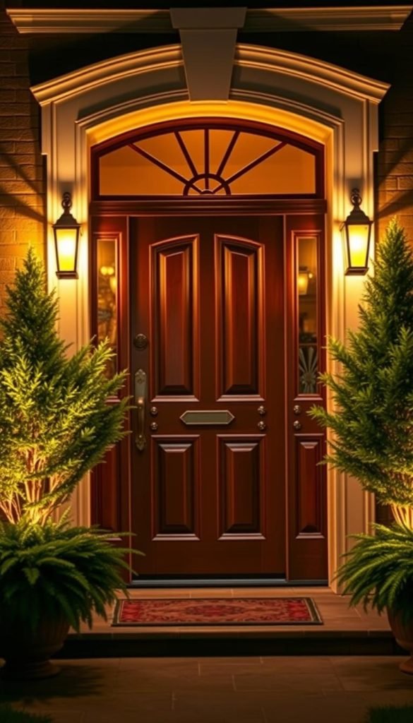 front door lights