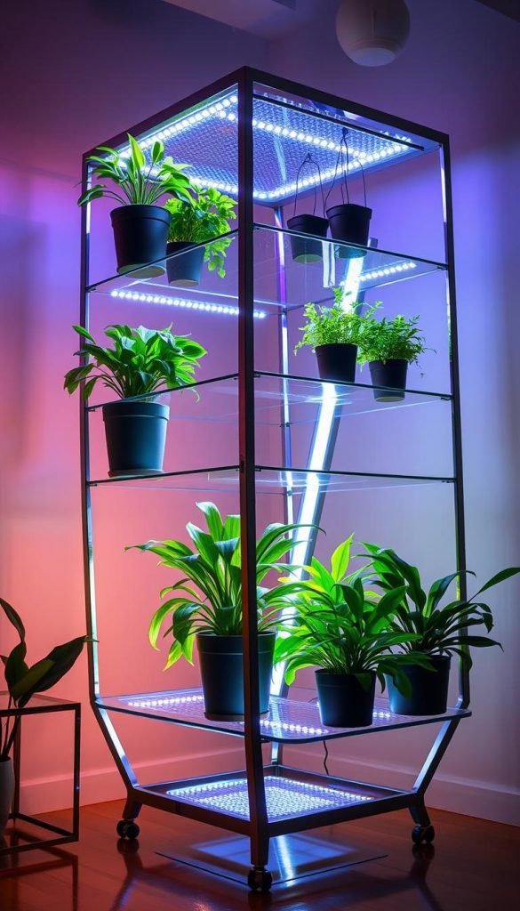 led plant stand