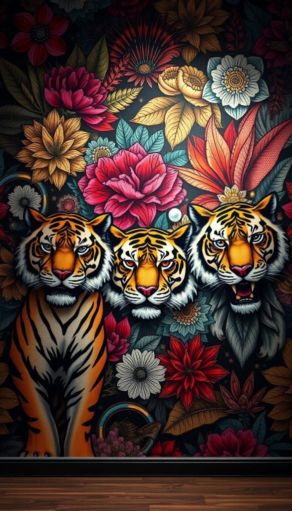 maximalist wallpaper personality