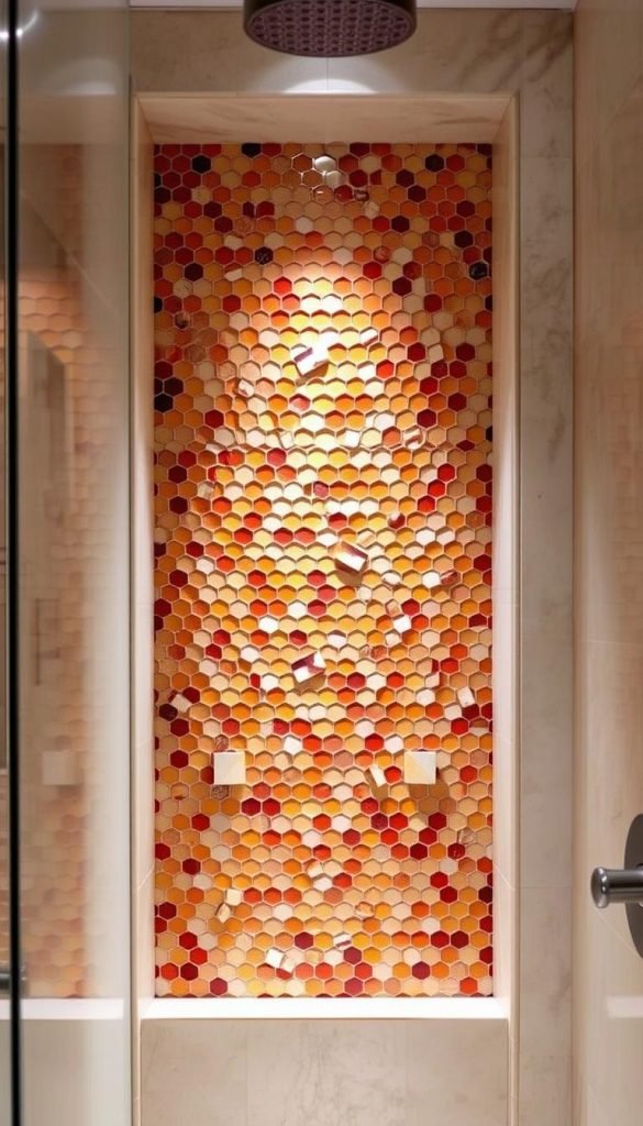 mosaic pattern niche design