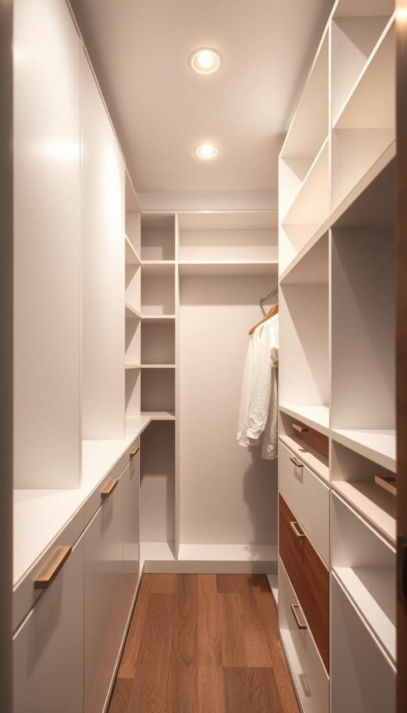 narrow closet space narrow closet space