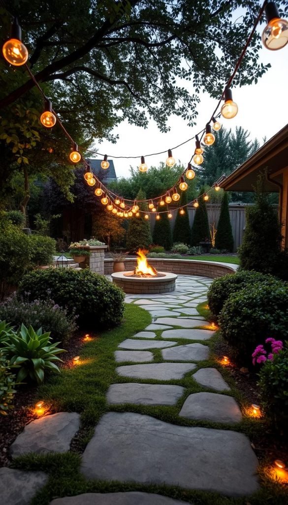 pathways string lights