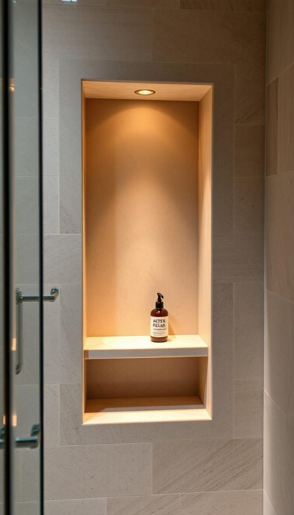 shower niche