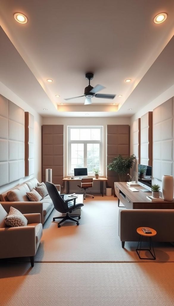 soundproof home office