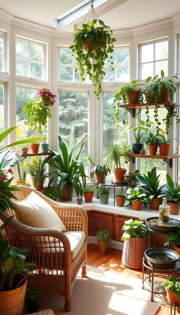 sunroom plants