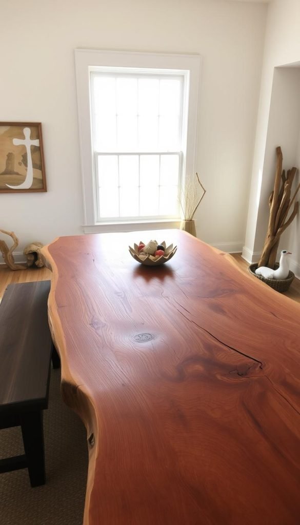 wood live-edge furniture