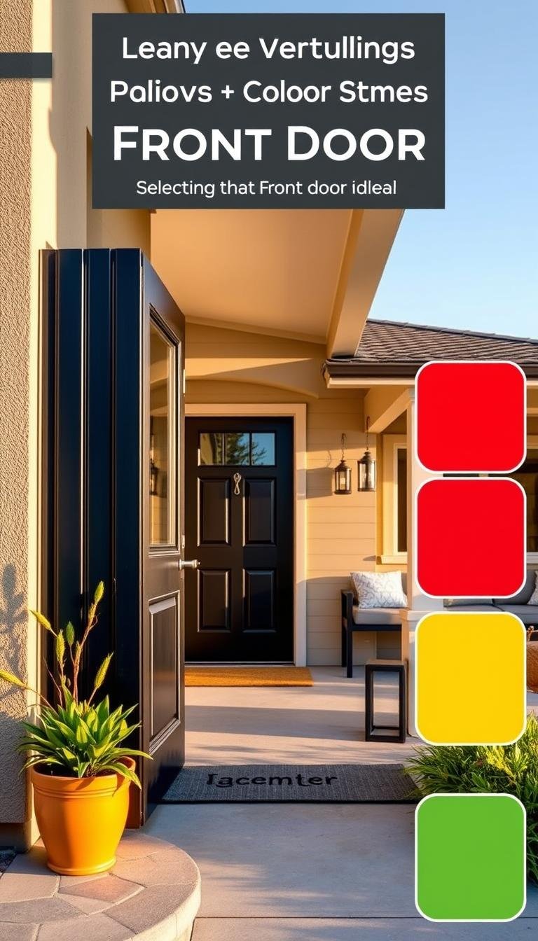 How do I pick a front-door color that raises curb appeal in 2026?