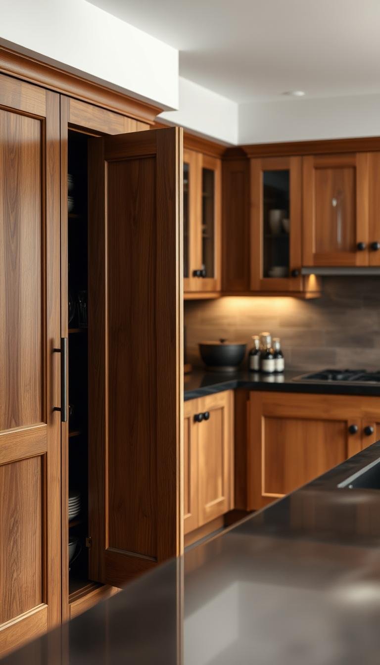 How do I stop kitchen cabinet doors from banging at night?