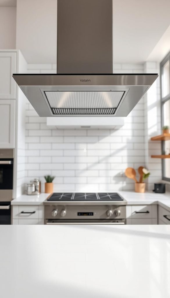 Kitchen ventilation and grout protection