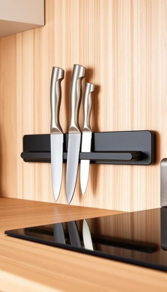 Novaware magnetic knife strip