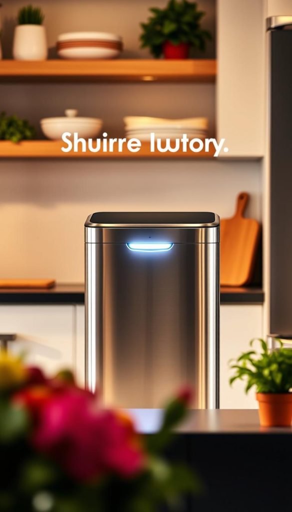 Simplehuman voice motion sensor trash can Simplehuman voice motion sensor trash can