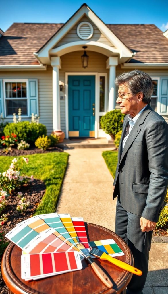 Testing front door colors