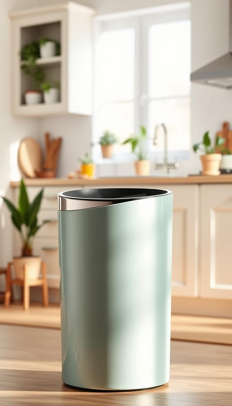 What are the cutest motion-sensor trash cans that don’t look industrial?