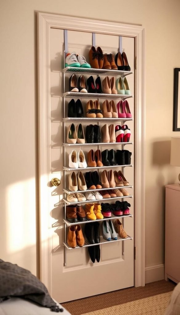 Whitmor over door shoe rack