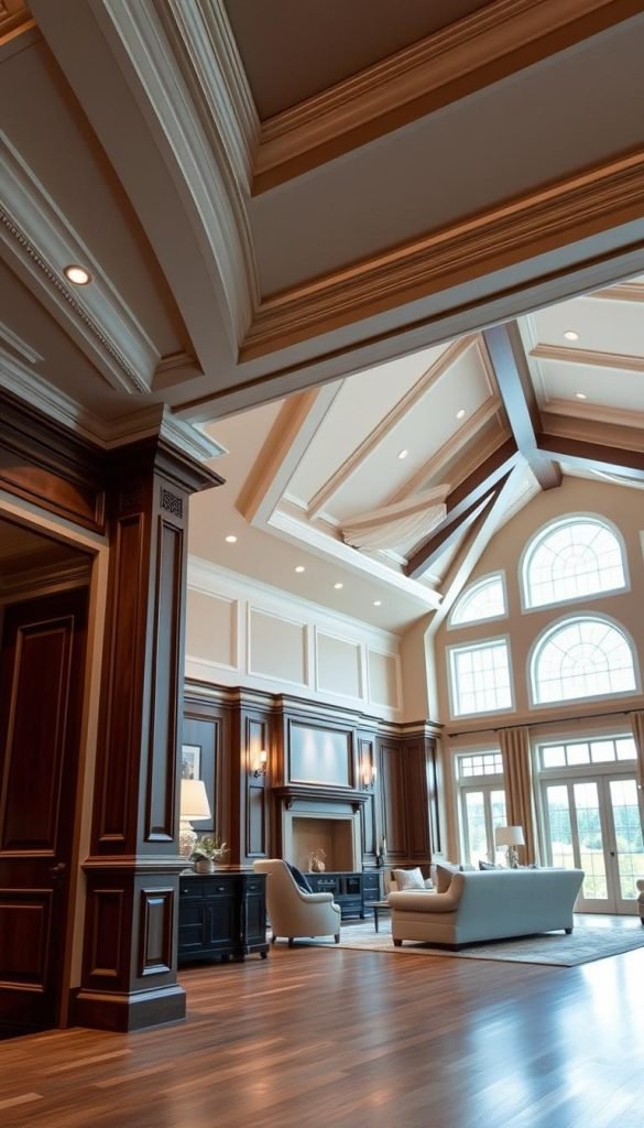 architectural millwork for ceiling height