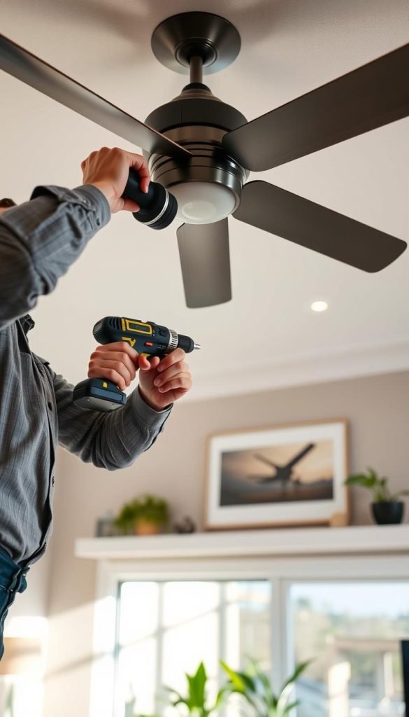 ceiling fan installation