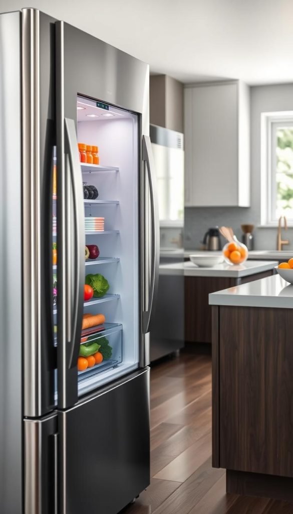 counter depth refrigerator design