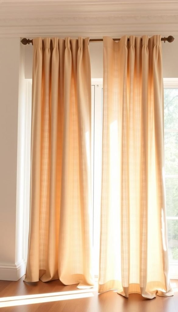 curtain length floor