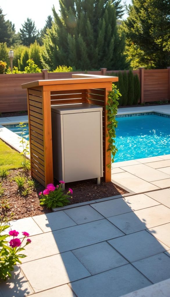 custom pool equipment enclosure custom pool equipment enclosure