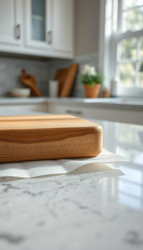 damp paper towel method