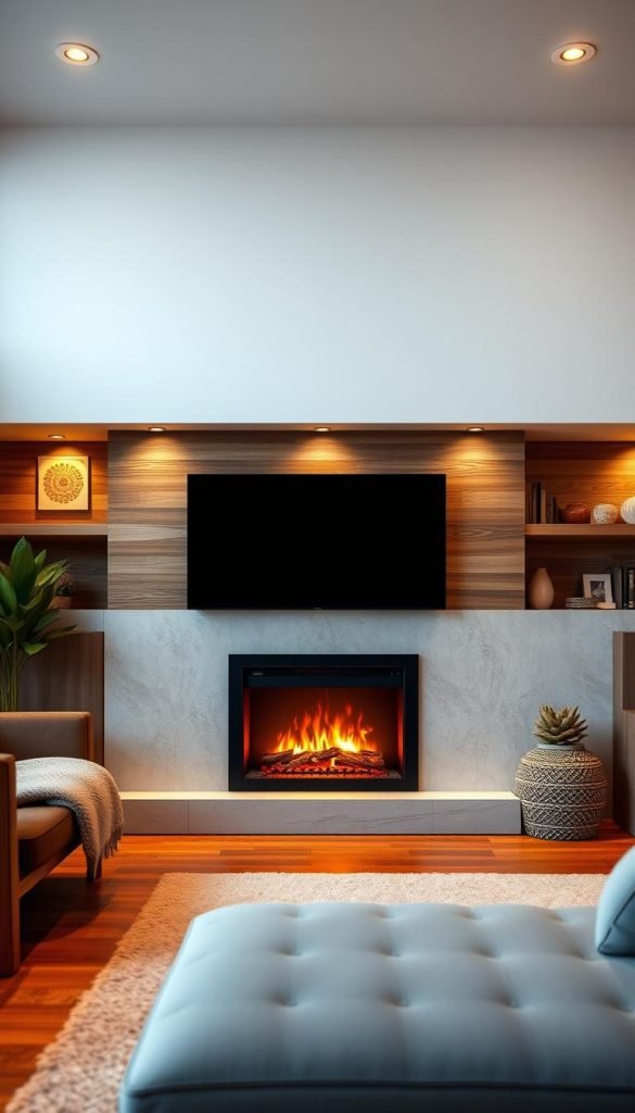 electric fireplace