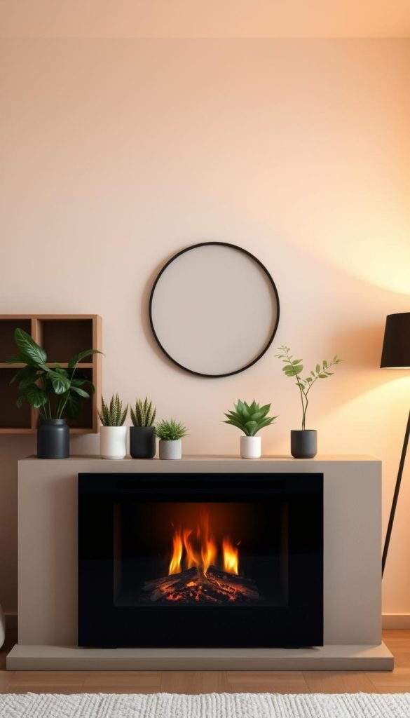electric fireplace