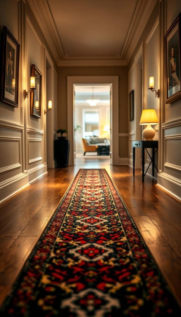 hallway runner styling