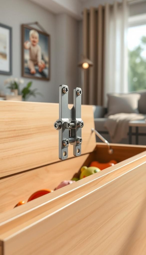 hinge mechanism for storage bench hinge mechanism for storage bench