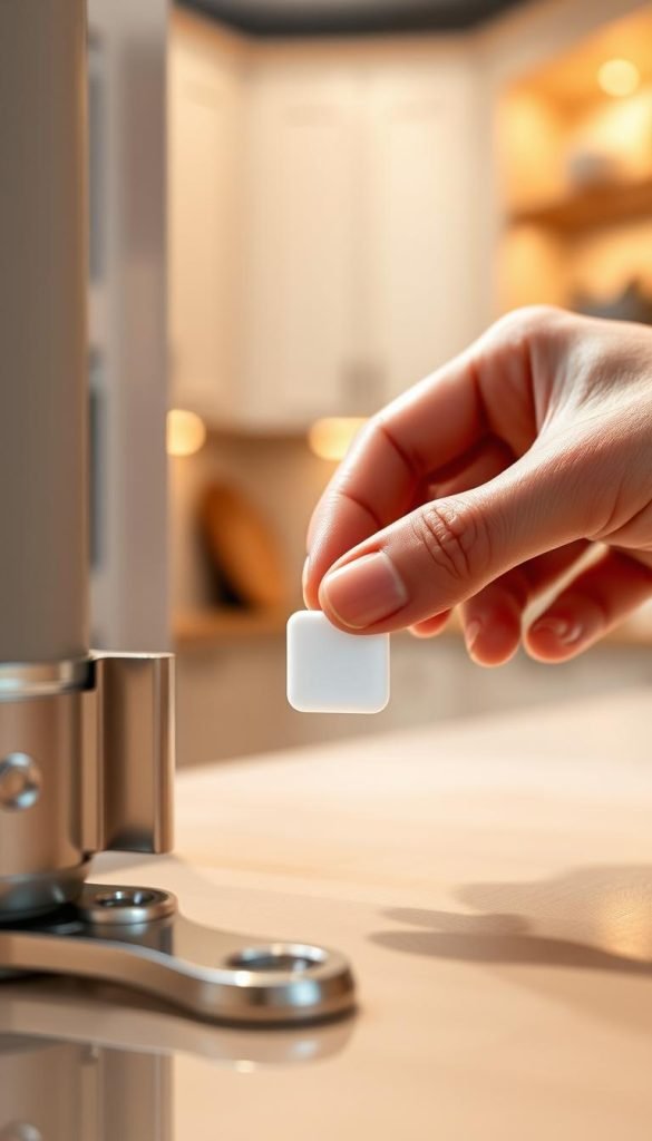 hinge restrictor clips