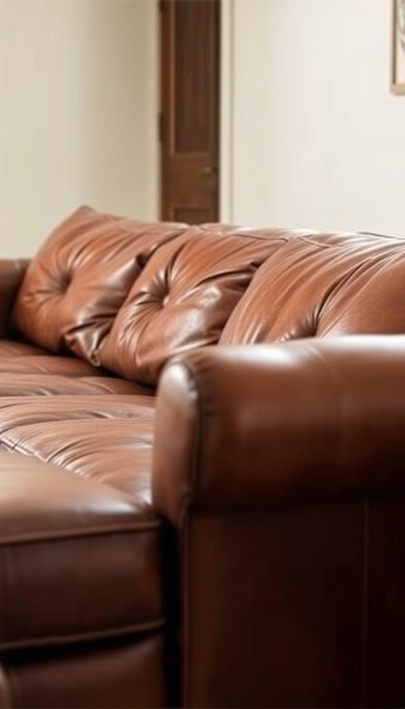 leather couch