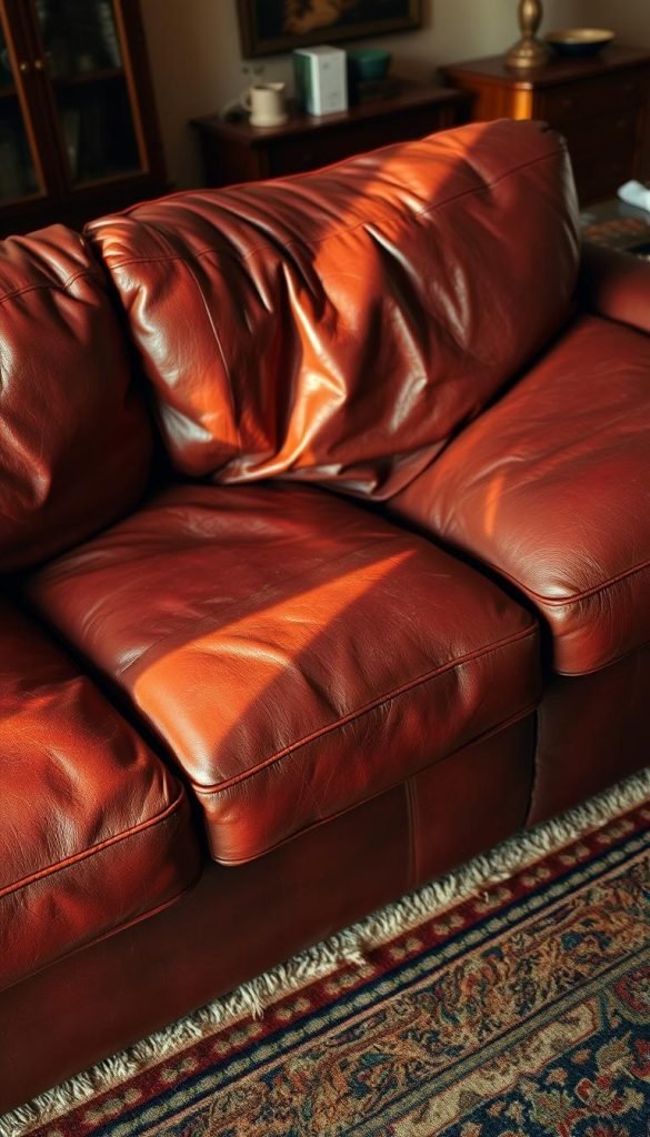 leather couch