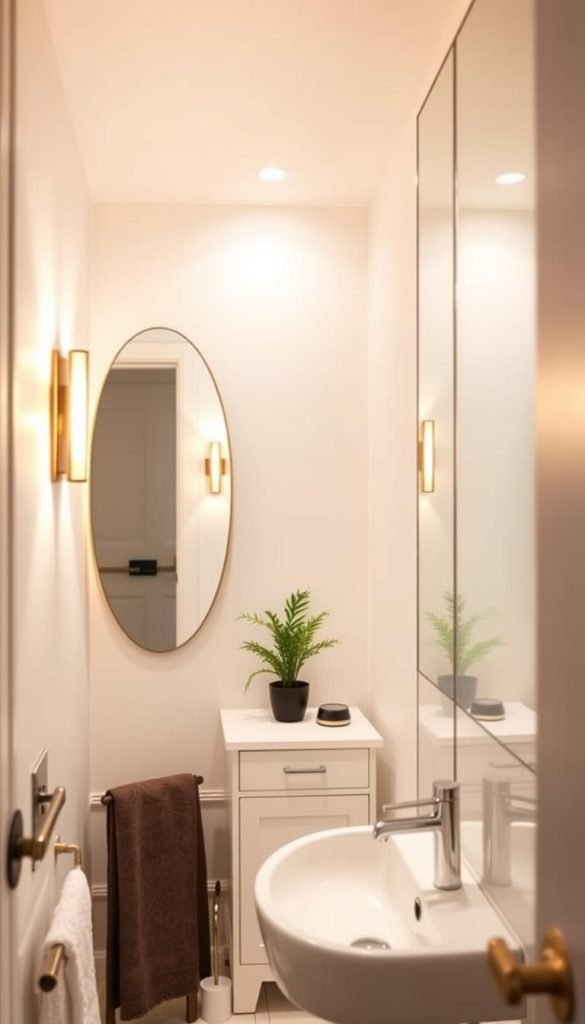 lighting and mirror design small bathroom lighting and mirror design small bathroom